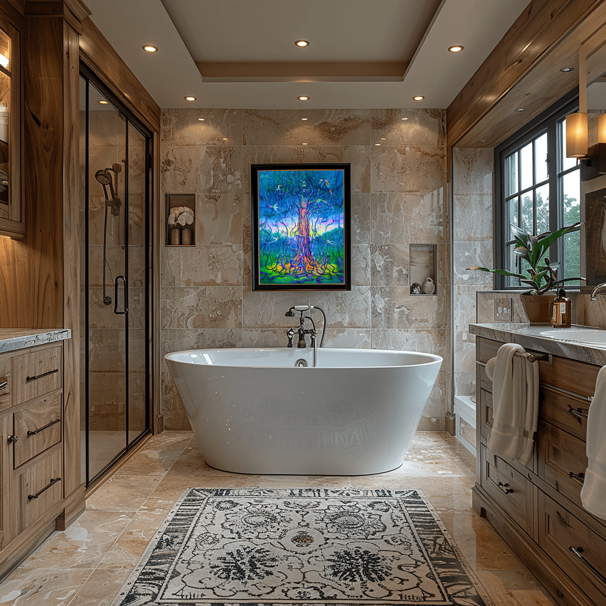 Ofrenda near an altar setting