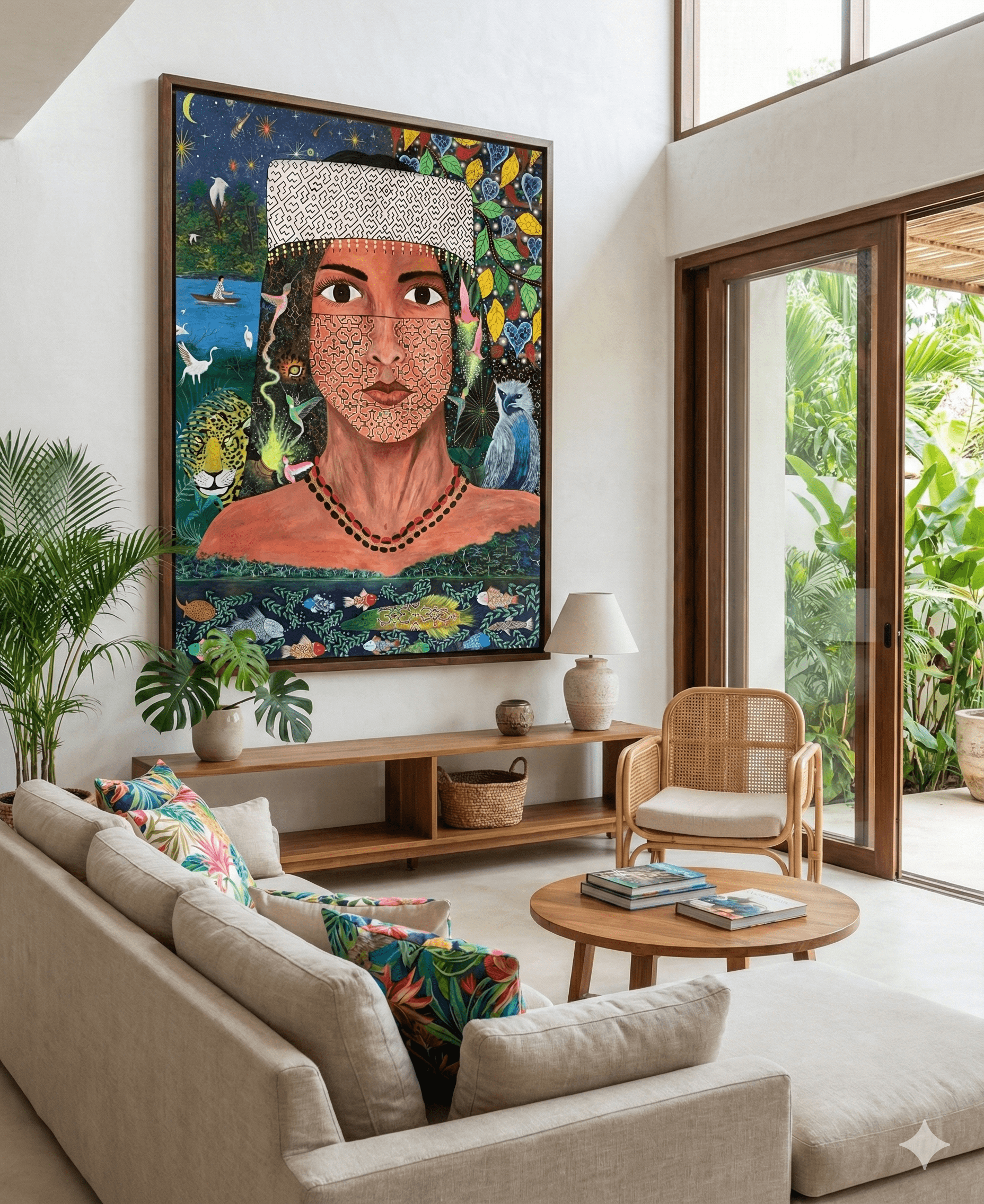 Madre Selva in room setting